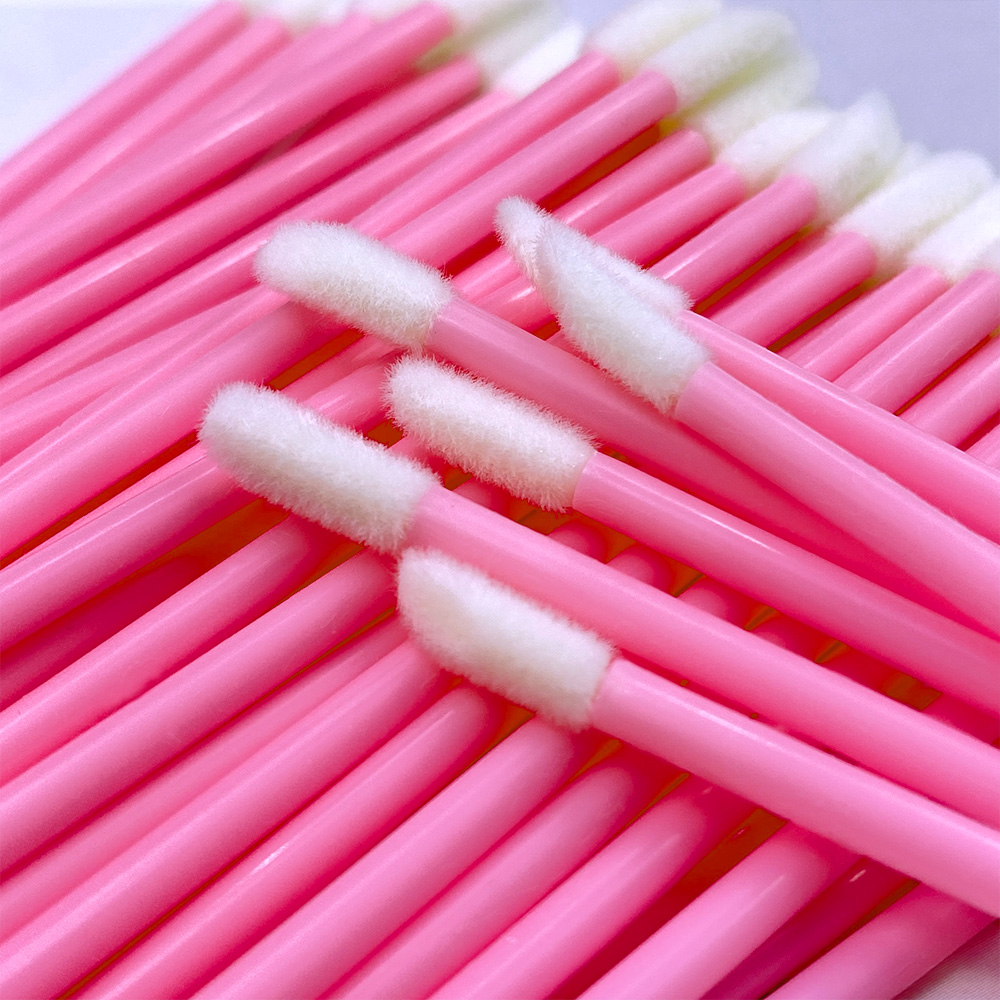 Micro Brush Applicator - 50/500 Buah Kuas Bibir Sekali Pakai