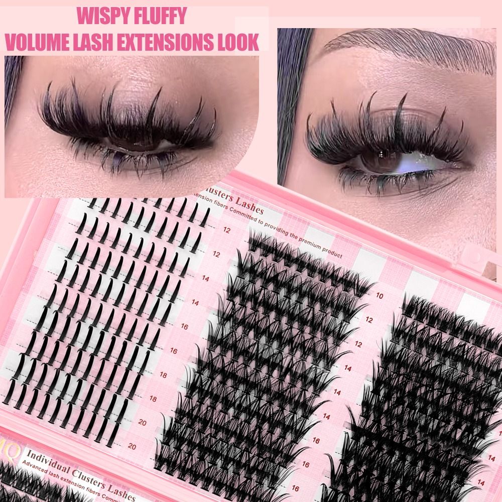 Eyelash Extension Volume Styles - Bulu Mata Palsu Panjang 9-16mm, Volume