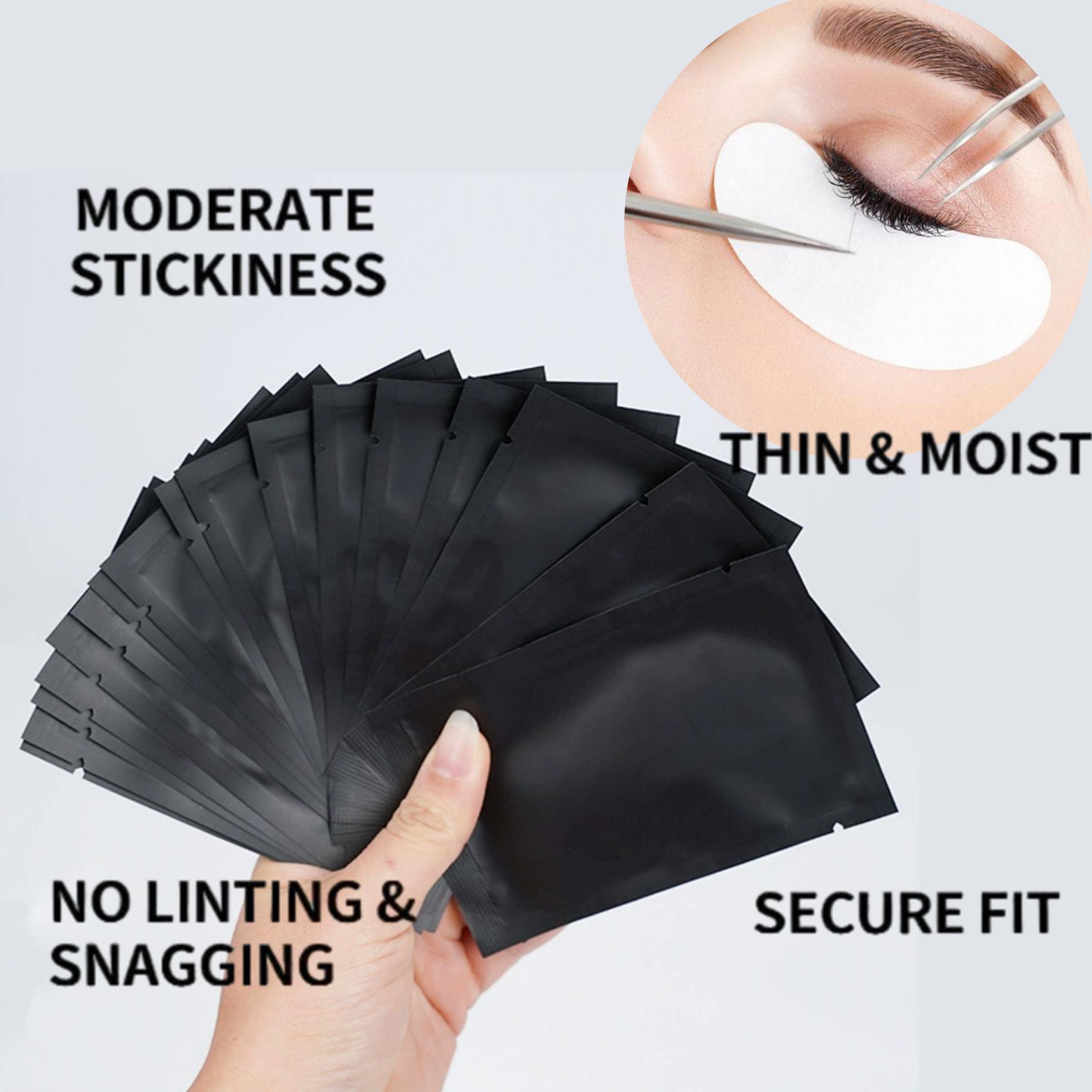 25/50 Pasang Bantalan UV Hitam - Eyelash Extension Uv ulasan dan harga