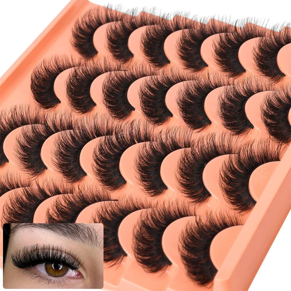 14 Pasang Bulu Mata Palsu Natu - Eyelash Extension Volume Cat Eye ulasan dan harga