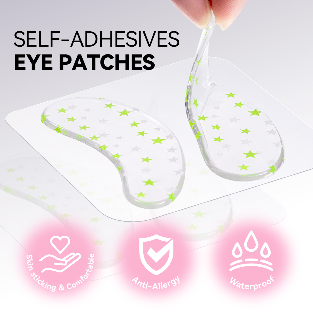 DAMMAN 1/5 Pasang Penutup Mata - Eyelash Extension Options ulasan dan harga