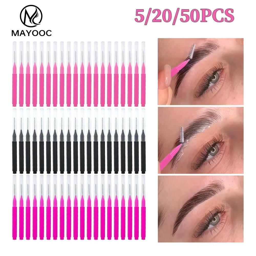 5/10/50 buah sikat alis Mini s - Micro Brush Applicator ulasan dan harga