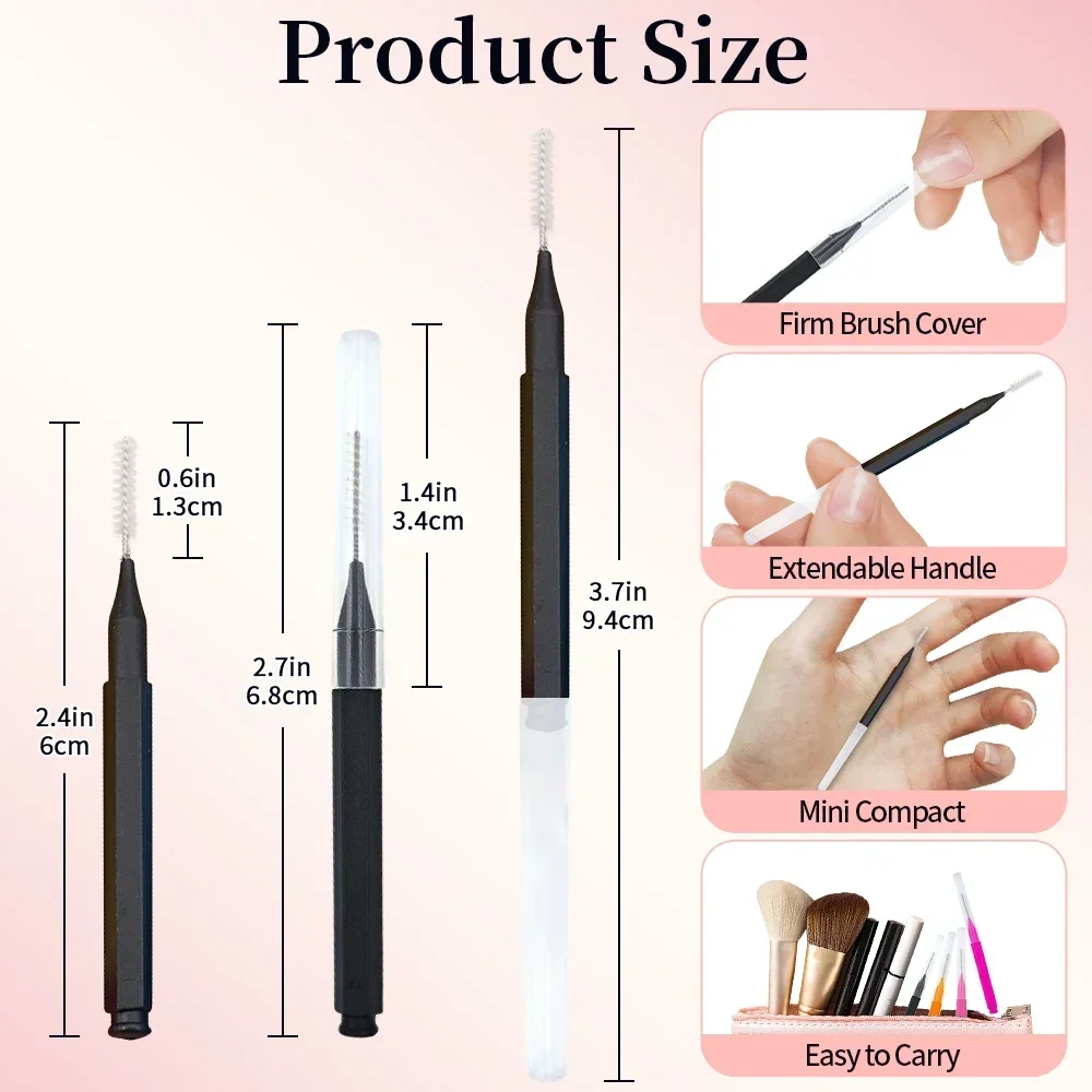 5/10/50 buah sikat alis Mini s - Micro Brush Applicator ulasan dan harga