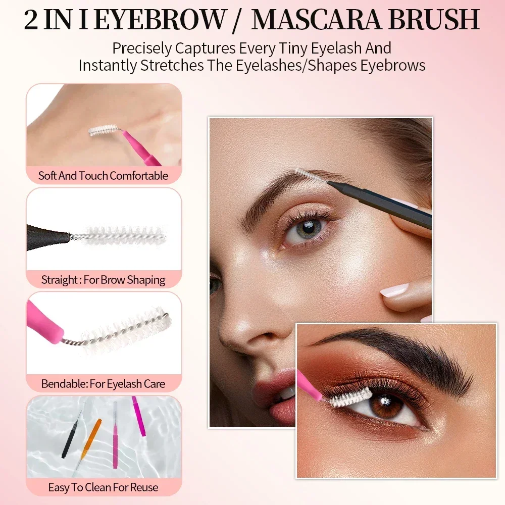 5/10/50 buah sikat alis Mini s - Micro Brush Applicator ulasan dan harga