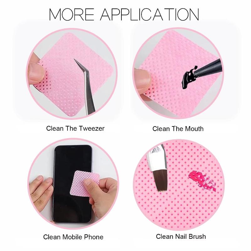 200Pcs Tisu Pembersih Kuku Beb - Eyelash Extension Removal ulasan dan harga