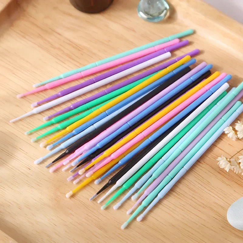100 Buah Sikat Mikro Penghilan - Eyelash Extension Removal ulasan dan harga