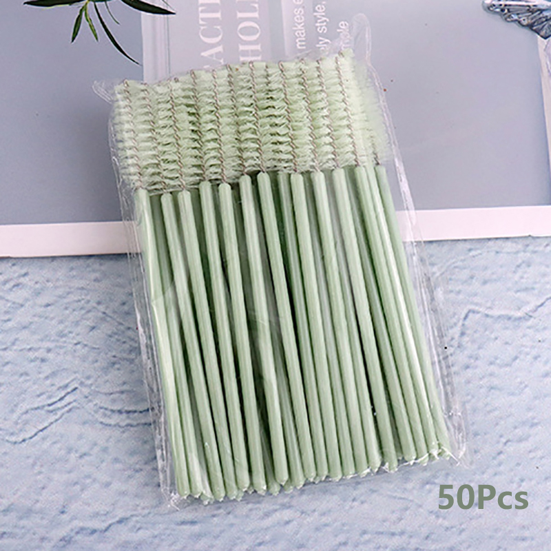 100 Buah Kuas Bulu Mata, Kuas  - Eyelash Extension Options ulasan dan harga