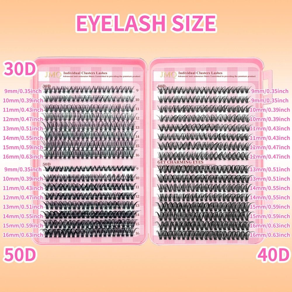 Bulu Mata Palsu Panjang 9-16mm - Eyelash Extension Volume Styles ulasan dan harga