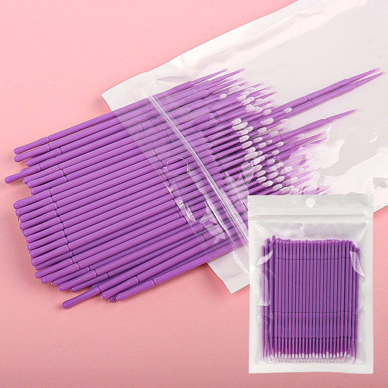 100PCS/Kantong Swab Pembersih  - Eyelash Extension Options ulasan dan harga