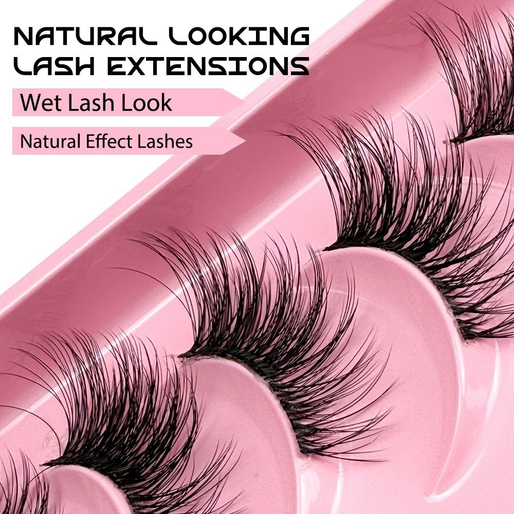 10 Pasang Bulu Mata Palsu 3D D - Eyelash Extension Volume Cat Eye ulasan dan harga
