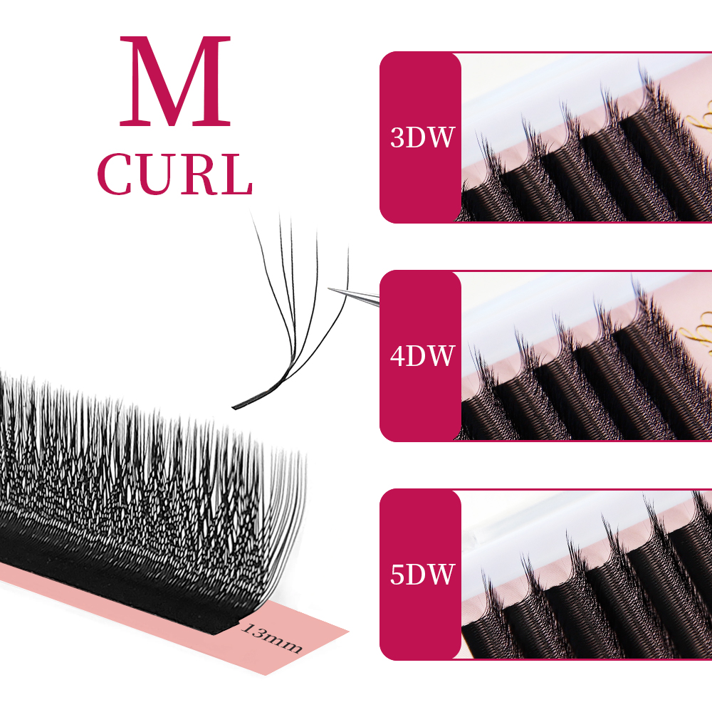 Ekstensi Bulu Mata Goddess W3D - Eyelash Extension Volume Styles ulasan dan harga