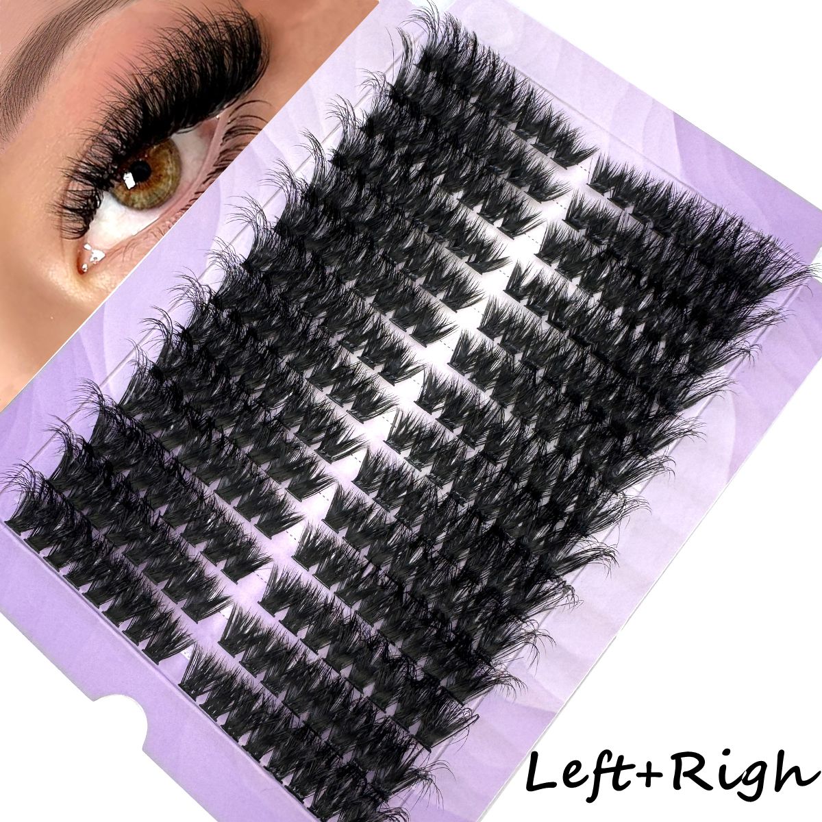14Rows50D-100D Bulu Mata Palsu - Eyelash Extension Volume Cat Eye ulasan dan harga