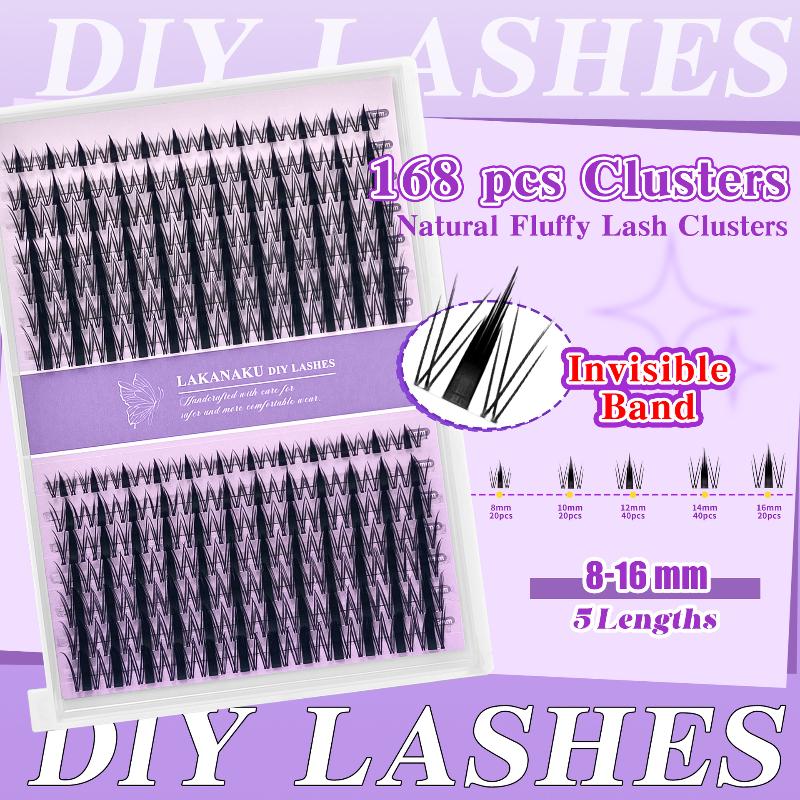 Bulu Mata Alami, Cluster Indiv - Eyelash Extension Options ulasan dan harga