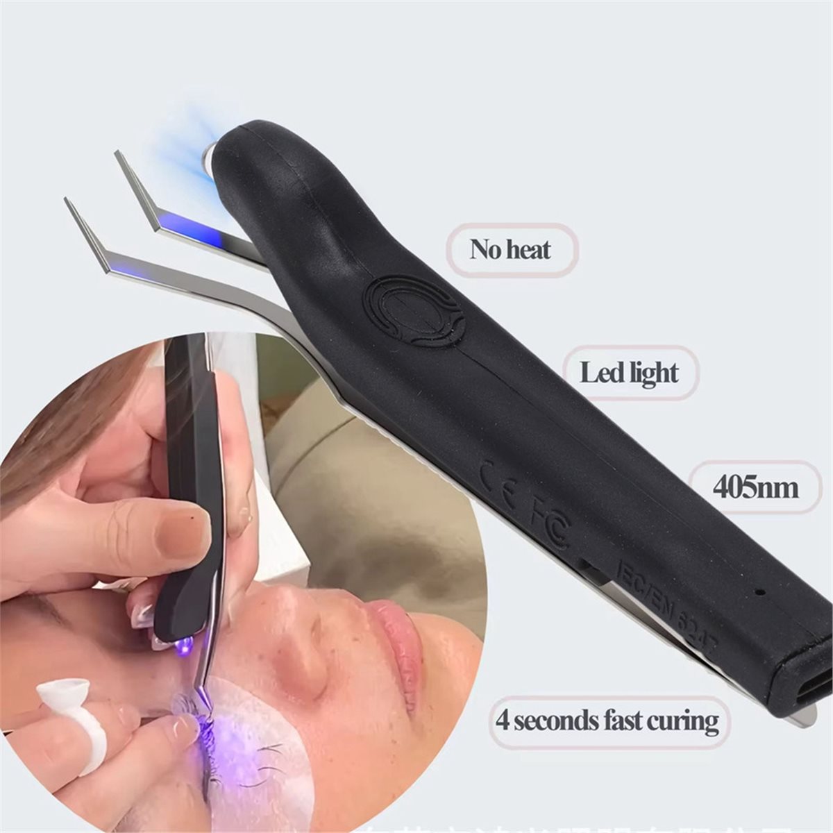 Pinset UV isi ulang yang bergu - Eyelash Extension Uv ulasan dan harga
