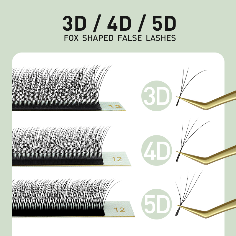 SAKURAHANA Bulu Mata Palsu Ben - Eyelash Extension Volume Cat Eye ulasan dan harga