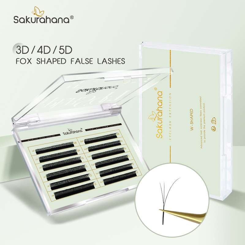 SAKURAHANA Bulu Mata Palsu Ben - Eyelash Extension Volume Cat Eye ulasan dan harga