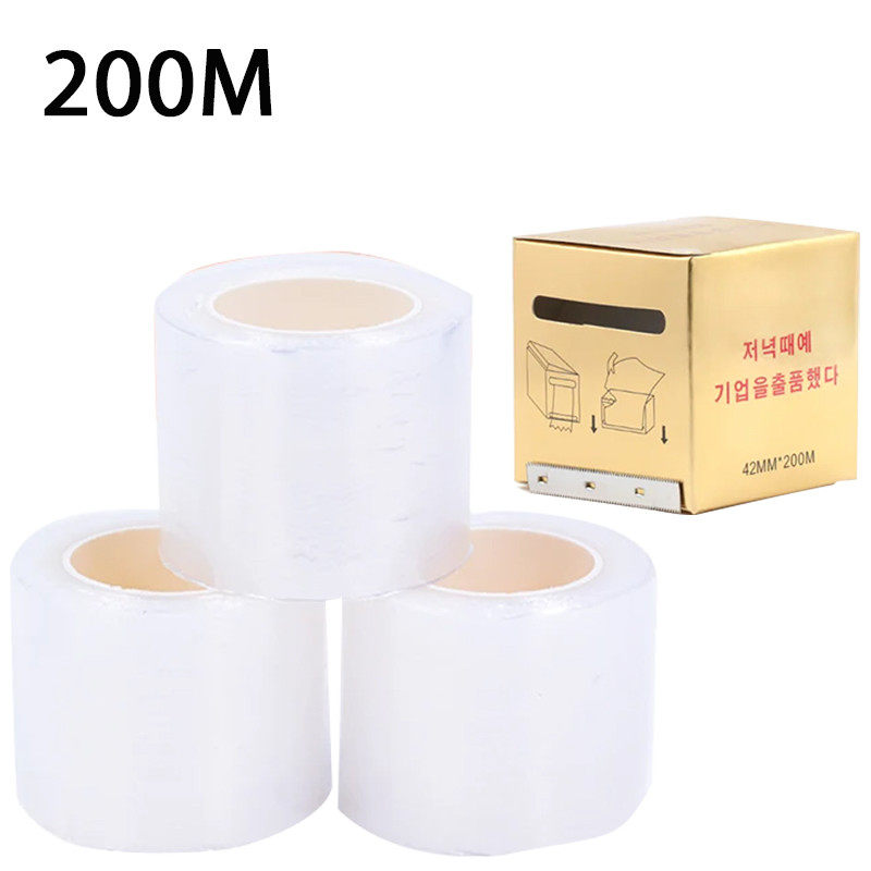 200m transparan Makeup Film bi - Eyelash Extension Options ulasan dan harga