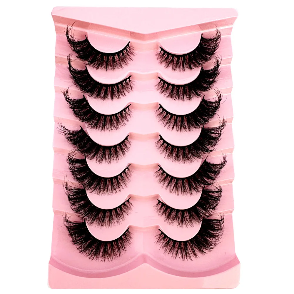 7 pasang bulu mata tebal model - Eyelash Extension Volume Cat Eye ulasan dan harga