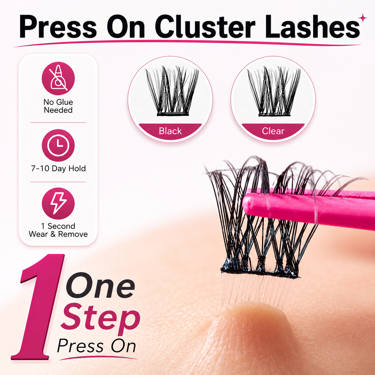 WINKLURE Bulu Mata Palsu Self- - Eyelash Extension Volume Cat Eye ulasan dan harga